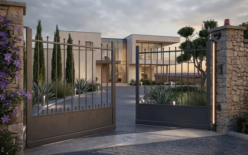 Dairesel Bahçe Kapısı